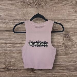 Pink The Cranberries Tank Top